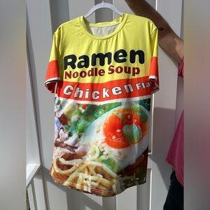 Ramen Noodle Soup Graphic T-Shirt